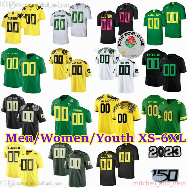 

custom xs-6xl ncaa oregon ducks football jersey 5 jestin jacobs 2 dj johnson 13 ty thompson 23 verone mckinley iii 58 penei sewell 3 johnny, Black