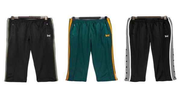 

striped pants men women 1 sweatpants embroidered trouser1560415, Black