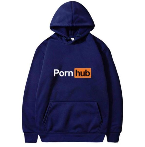 

fleece hoodie pornhub mens women streetwear funny casual hoodie slim fit long sleeve pullover sweatshirt s3xl 20205222544, Black