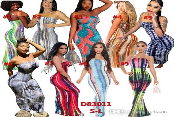 

womens summer casual designer maxi dresses off shoulder dress wrap bust long skirt fashion tie dye print clothing5587973, Black;gray