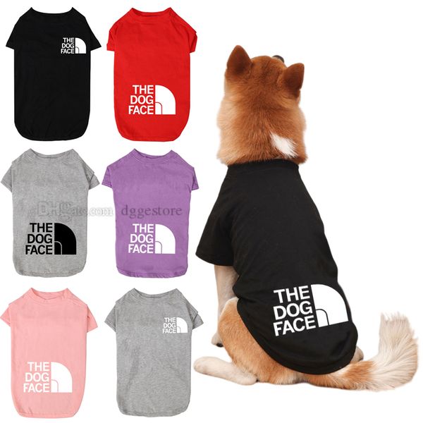

designer pets t shirts the dog face printed pet shirt cool puppy summer dog apparel soft breathable cotton clothes for small medium large do