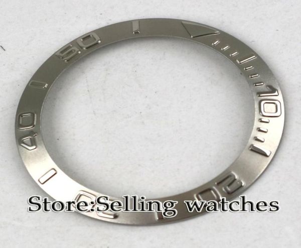 

silver bezel insert for 40mm sub watch made by factory0121826829