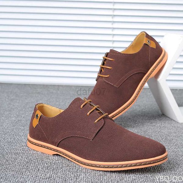 

dress shoes 2022 spring suede leather men shoes oxford casual shoes classic sneakers comfortable footwear dress shoes large size flats l0831, Black