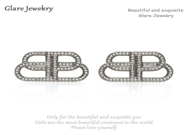 

designer fashion charms paris aristocratic autumn and winter women039s temperament earrings letters metal earrings personality 1884898, Golden