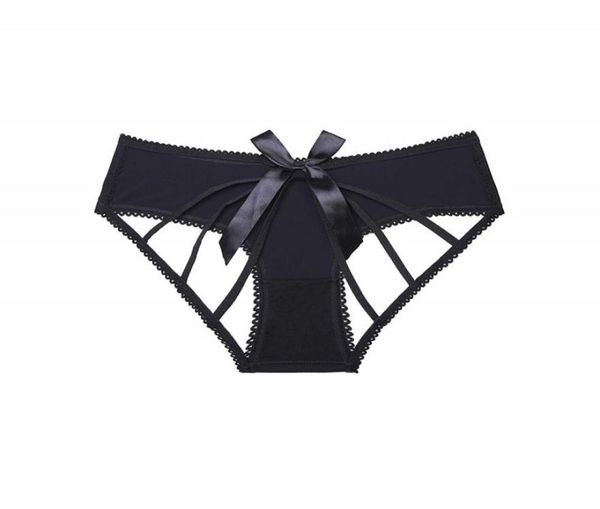 

women039s briefs cage back bow panties cheeky underwearlacy underwear low waist7452990, Black;white