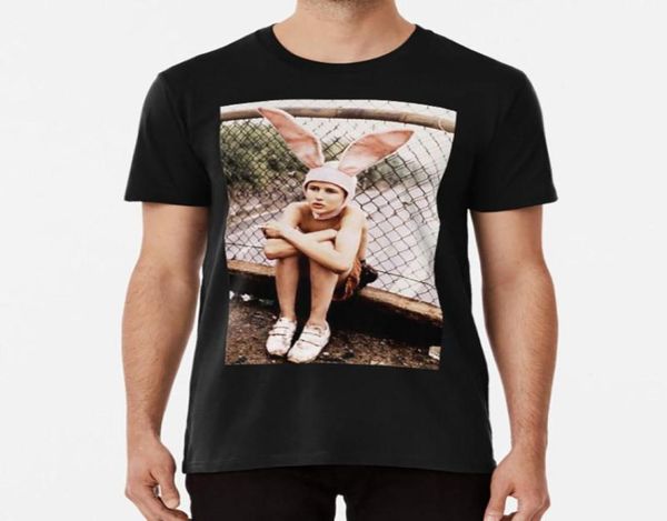 

trend fashion men039s t shirt print pink ears spring break movie movie cinema avantgarde1112338, White;black