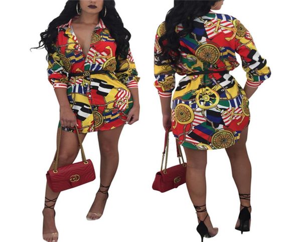 

womens print long blouses shirts for woman 2018 spring new full sleeve open stitch fashion loose shirt s3xl7276638, White