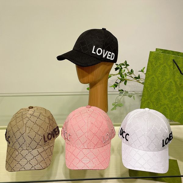 

Fashion Ball Caps Designer Summer Cap Colourful Hats for Everyone 4 Color, C3
