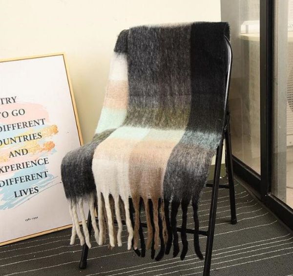 

Scarves Women Cashmere Winter Scarf Designer Blanket Women Type Colour 7CT4