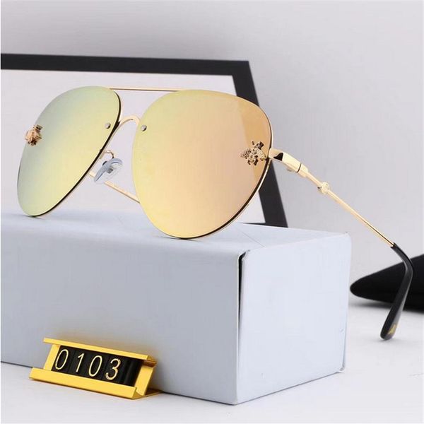 

2022 summer ladies luxury designer sunglasses womens oversized gradient sun glasses polarized frames attitude case vintage with bo305i, White;black