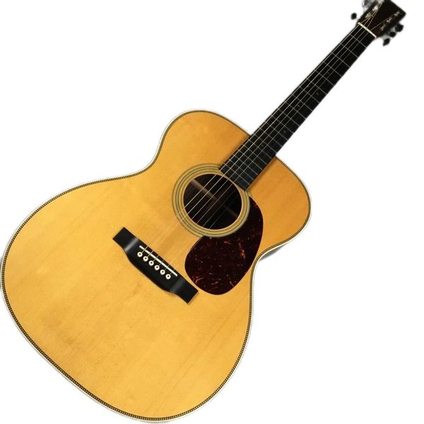

000-28 standard spruce rosewood ebony acoustic guitar