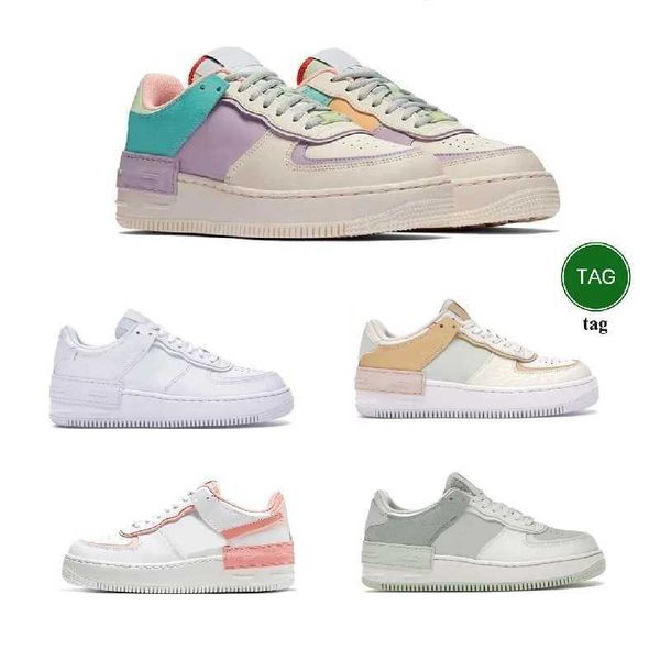 

shadow force 1 womens mens casual shoes af one loafers spruce aura forse triple white magic flamingo skeleton forces sneakers af1 trainers, Black