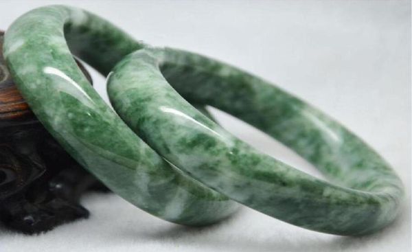 

5662mm chinese style guizhou jade handmade jade bracelet with cericate7734325, Black