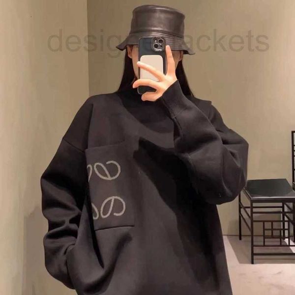 

women's sweaters designer this autumn/winter moerdai pocket sweater flat style versatile knit y0pa, White;black