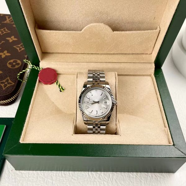 

with original box high-quality watch 41mm president datejust 116334 sapphire glass asia 2813 movement mechanical automatic mens watches 85, Slivery;brown