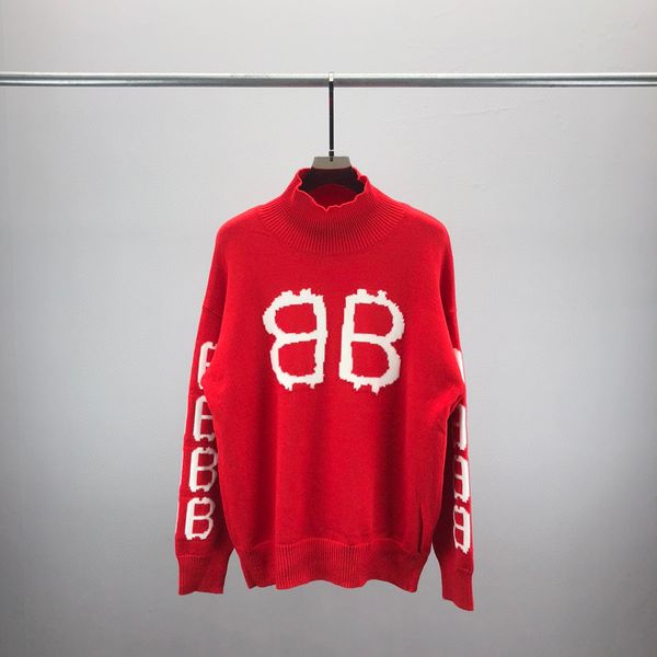 

men's plus size hoodies & sweatshirts letter knitted sweater in autumn / winter 2022acquard knitting machine e custom jnlarged detail c