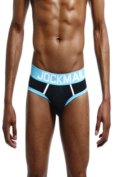 

men briefs underwear gay black pants u convex pouch underpants mens cotton breathable briefs underwear shorts cueca male pant7890952, Black;white