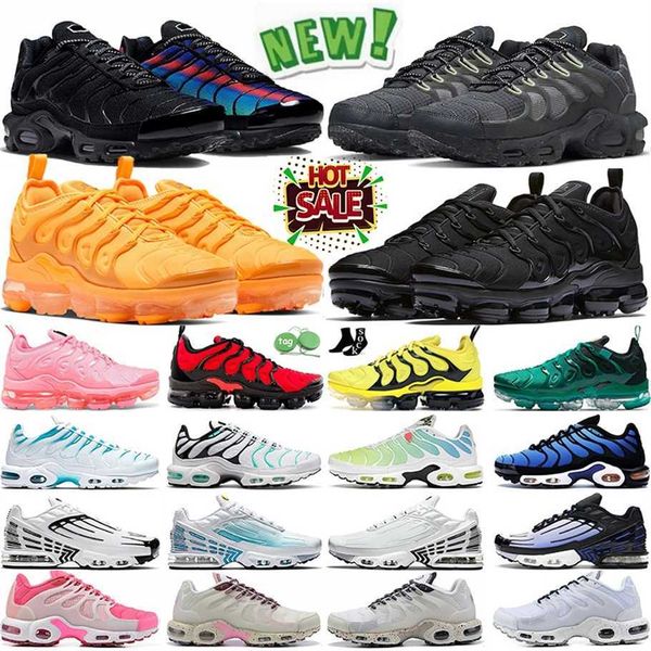 

2023 designer shoes tn plus 3 terrascape men women tns requin trainers utility triple black atlanta orange white pink blanche mens running s