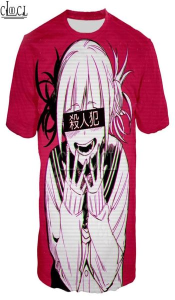 

2020 new style anime girl my hero academia ahegao manga 3d printed t shirt women men short sleeve casual streetwear 2285068, White;black