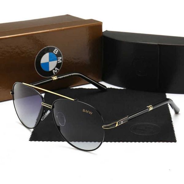 

fashion bmw sunglasses men's polarized personality glasses driver's toad mirror factory with and box, White;black