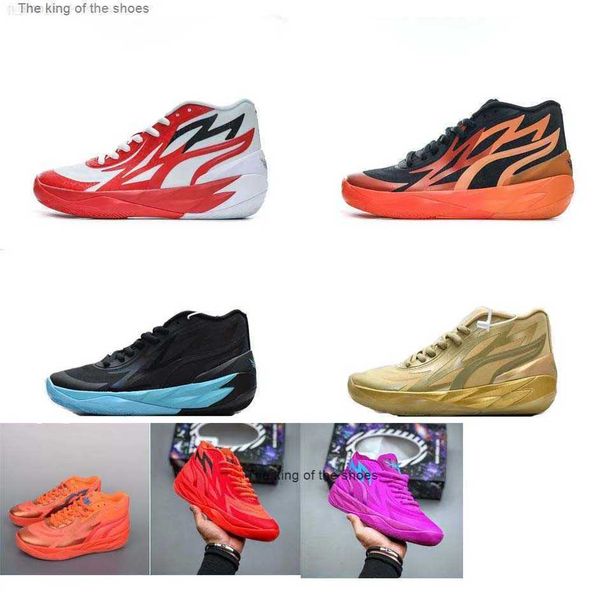 

mens lamelo ball mb 02 basketball shoes melo purple gold brown black blue red bred white green galaxy pink sneakers tennis