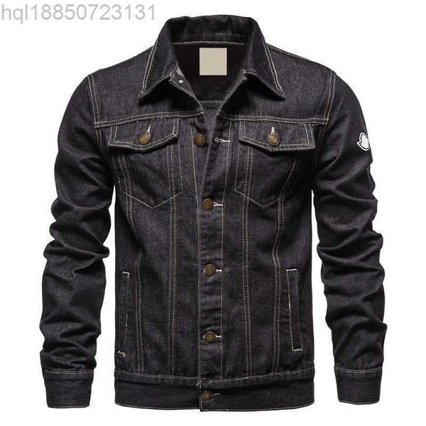 

fashion design men's and women's denim outerwear spring and autumn casual luxury brand matching size m-5xl, Black;brown