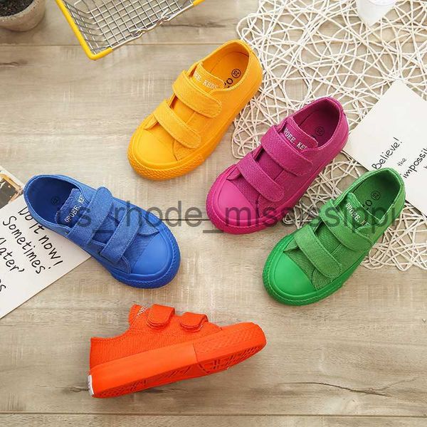 

athletic outdoor new autumn kids canvas shoes breathable boys girls fashion sneakers children candy color sport shoes chaussure enfant x0831, Black