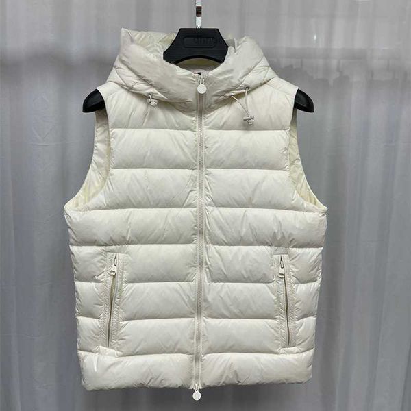 

new men's vest jacket sleeveless down vest men's and women's winter fashion casual coat down jacket men's jacket vest th, Black;white