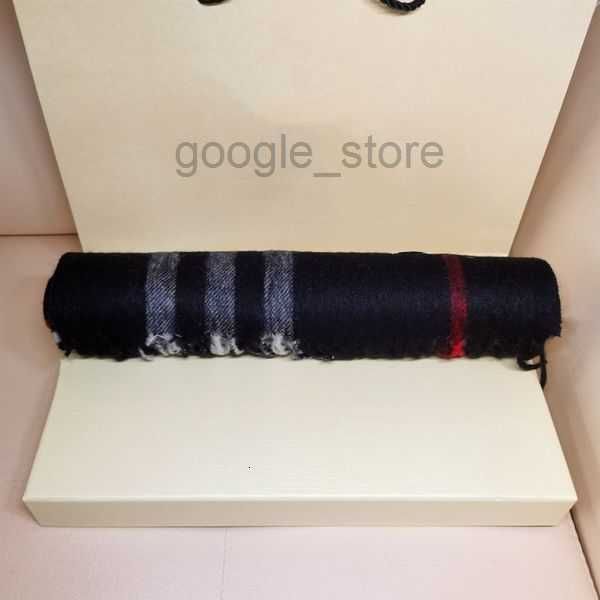 

classic plaid luxury designer scarf 100% cashmere tassel designers scarves scarfs shawl sciarpa winter womens and mensic82, Blue;gray