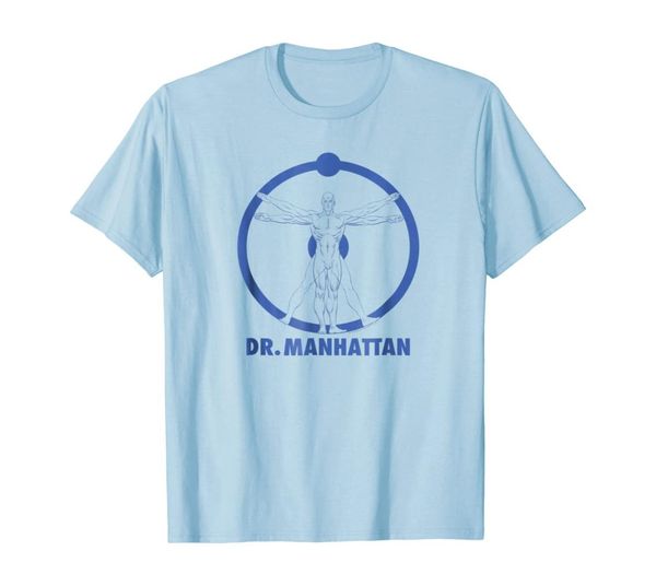 

watchmen dr manhattan t shirt0123456789101112137428352, White;black