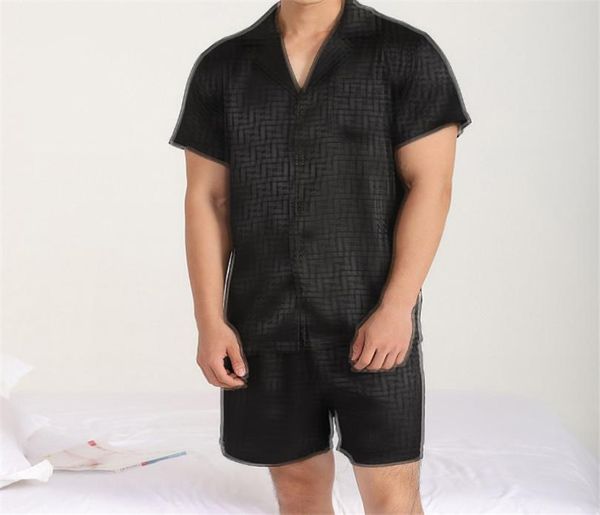 

casual soft men sleepwears ff letters designer pajamas boy brand sleepwears ps size sleepwear pajamas9689838, Black;red
