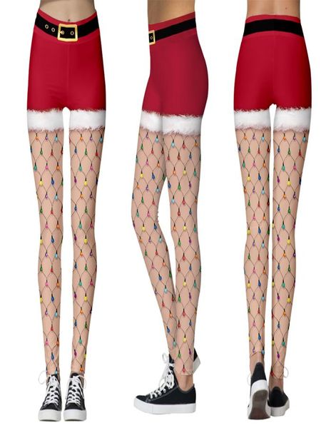 

high waist christmas leggings womens casual print sports fitness hips leggings home pants women leggings spodnie damskie7593545, Black;white