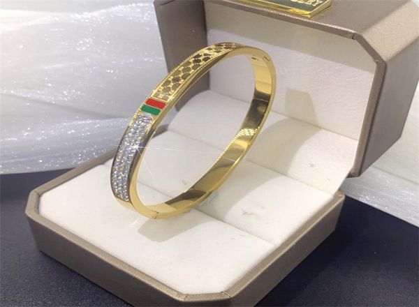 

luxury women style stainless steel bangle bracelet for gift09031193, Black