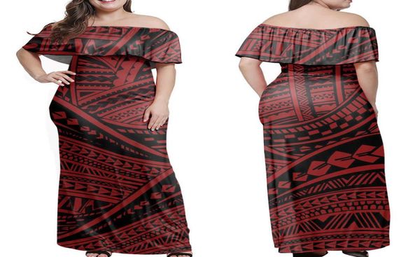 

new one shoulder polynesian dress tonga long skirt large skirt polynesian9244388, Black;gray