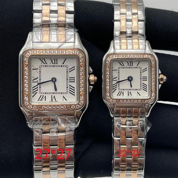 

women watches dial gold silver stainless steel quartz lady watch with diamond elegant wristwatches montre de luxe gifts2215, Slivery;golden