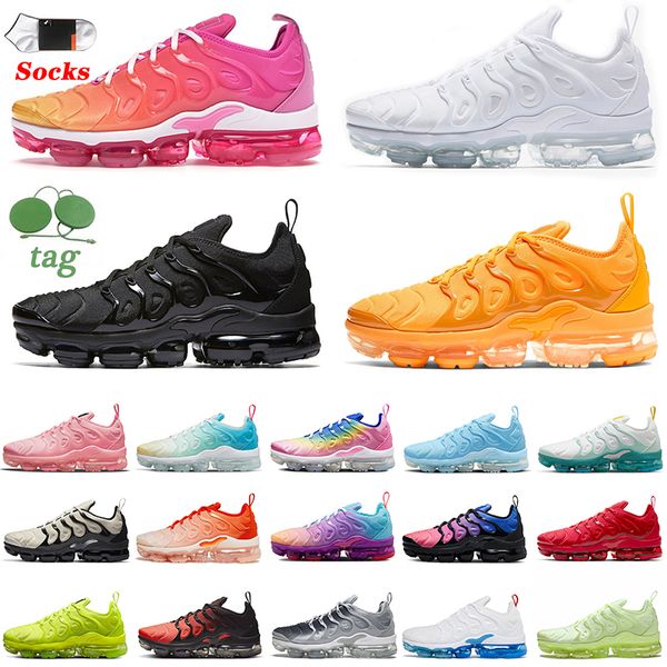 

classic designer tn plus atlanta men women maxvapores running shoes tns triple black orange blue white pink silver wolf platform sports snea