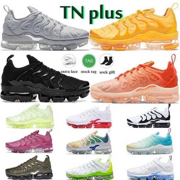 

plus tn running shoes men women black bubblegum yolk cherry cool grey neon olive pure platinum dark blue mens womens sports trainers sneaker