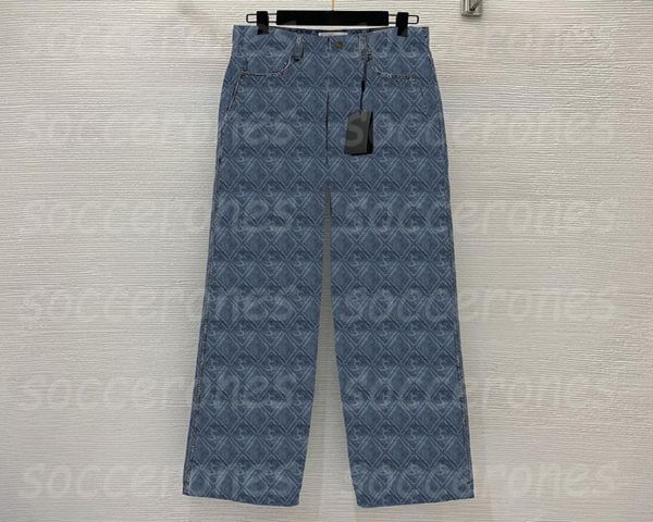 

womens luxury denim pants high waist wide leg jeans letter casual fashion jeans7755184, Black