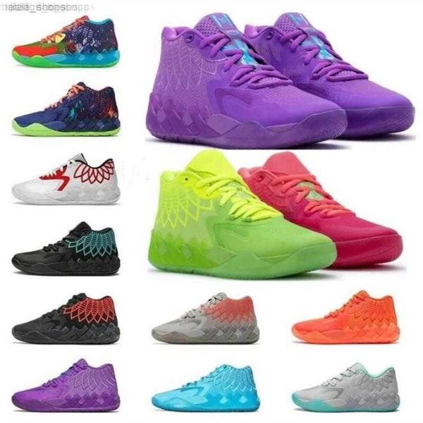 

dress shoes 2023 new lamelo ball mb 01 basketball shoes rick red green and morty galaxy purple blue grey black queen buzz city melo spo tggc