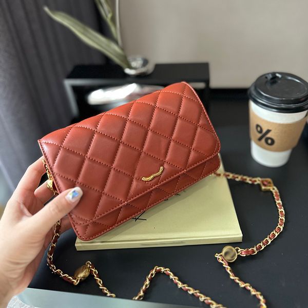 

womens envelope bag messenger bag shoulder bag sheepskin diamond check gold hardware metal buckle handbag matelasse chain diagonal shoulder