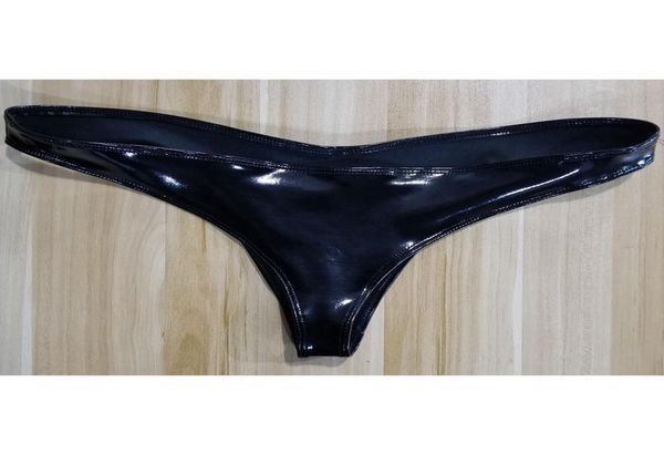 

plus size xxl latex leather panties women thongs and g strings kawaii tanga string femme underwear lingerie bragas mujer thong7192171, Black;white