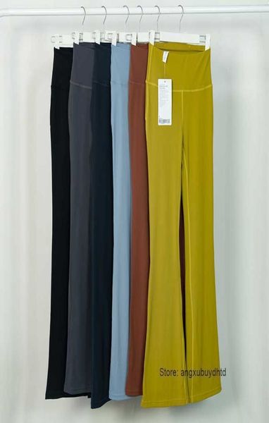 

s yoga women's pants clothes groove summer flared high waist tight abdomen show figure sports yogas pant9854146, Black;white