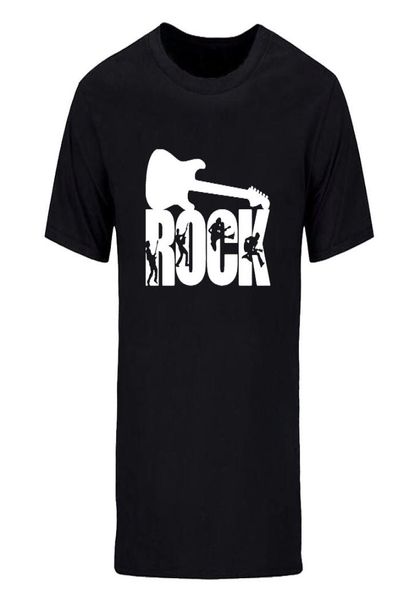 

summer personalized characters music tyle rock guitar printed mens short sleeve t shirt fashion cotton crew neck casual tees 9563736, White;black