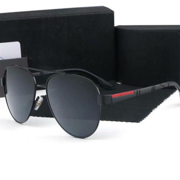 

luxury oval sunglasses for men designer summer shades polarized eyeglasses black vintage oversized sun glasses of women male sungl2194, White;black