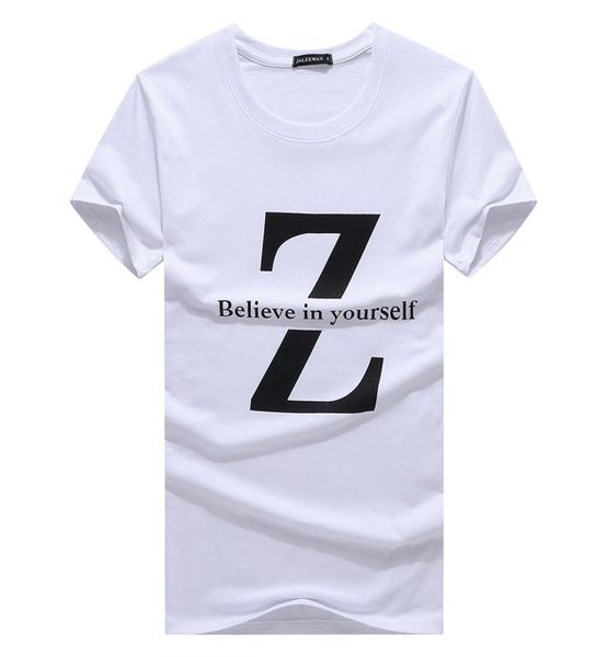

brand luxury designer tshirt cotton casual t shirt man type streetwear big z printed short sleeve summer tee friends believe i7139979, White;black