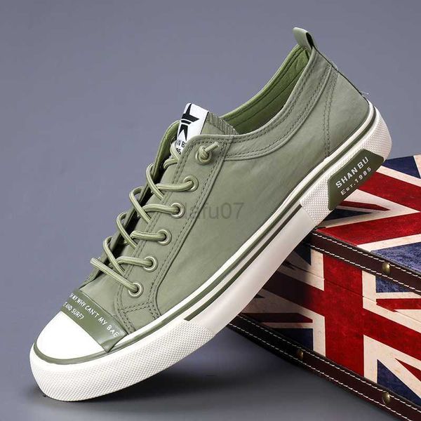 

dress shoes men's shoes low help canvas shoes 2023 spring skateboarding recreational shoe flat shoes summer breathable vulcanized shoes, Black