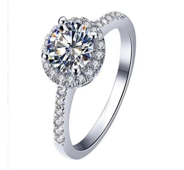 

real fine jewelry wedding rings 1 ct 2ct 3ct diamond women039s ring5205725, Slivery;golden