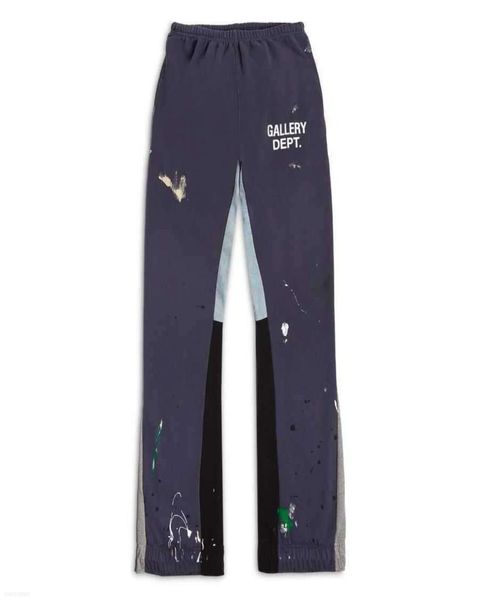 

men039s pants jeans galleries dept designer sweatpants sports 7216b painted flare sweat pant 8tmu112847198, Black