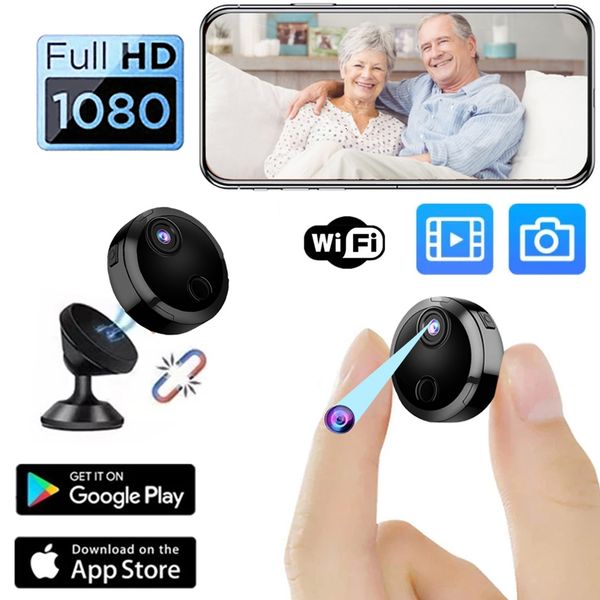 

mini cameras hd1080p camera household camcorder home security protection surveillance magnetic attraction wireless wifi remote webcam 230830