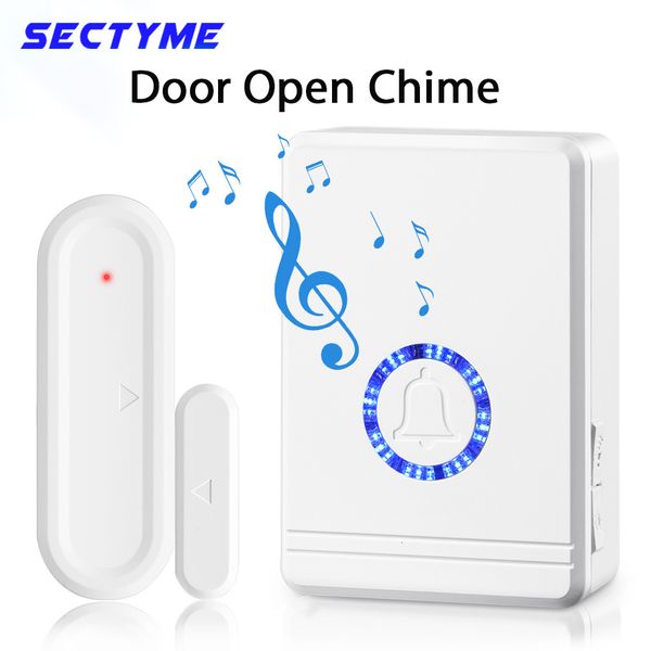 

video door phones sectyme opening sensor wireless and window security alarm home open chime fast delivery 230830